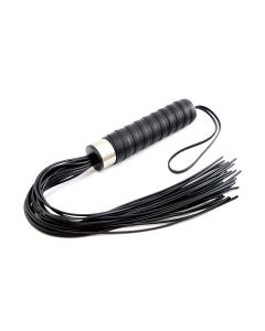 Luxurious Leather &amp; Rubber Flogger