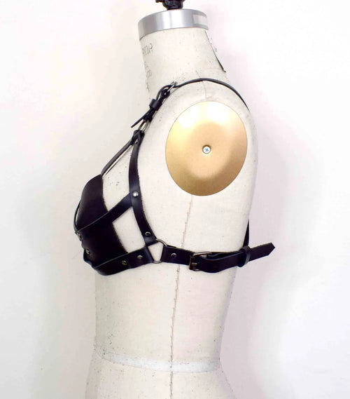 Leder Harness BH / Verschiedene Farben