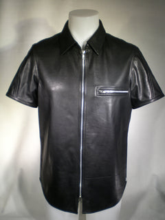 Leather Shirt Massymo