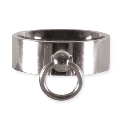 Ring "Story of O." 8mm stainless steel