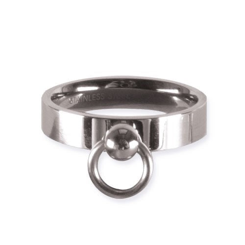 Ring "Story of O." 5mm stainless steel