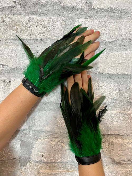 Feather bracelets / various colors