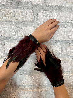 Feather bracelets / various colors