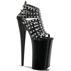 Extreme platform sandal with rivets