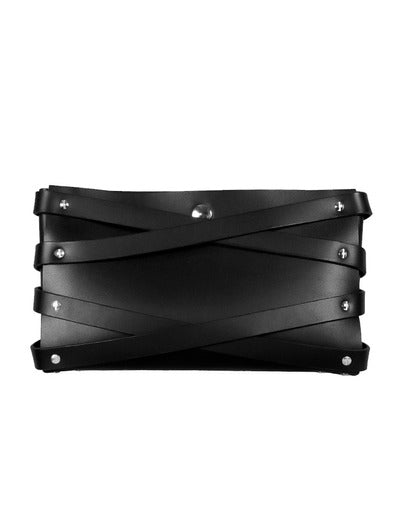 Luxury genuine leather clutch