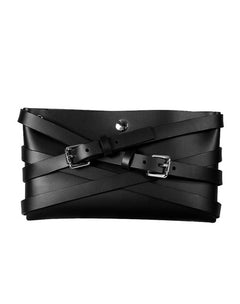 Luxury genuine leather clutch