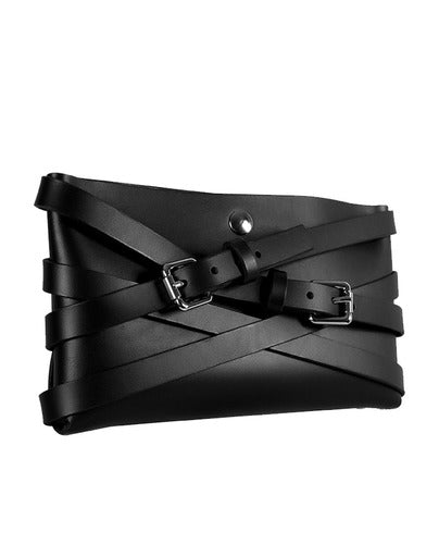 Luxury genuine leather clutch