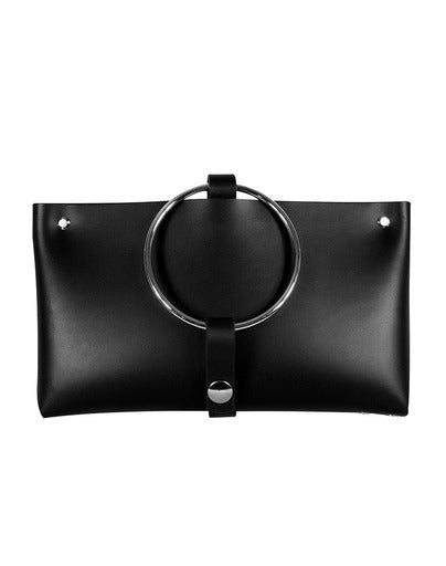 Luxury leather clutch