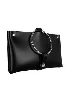 Luxury leather clutch