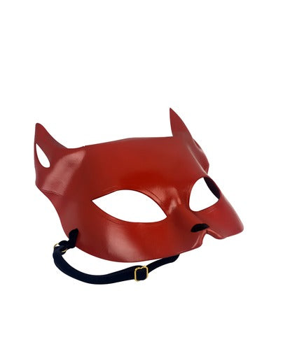 Leder Fuchs Maske