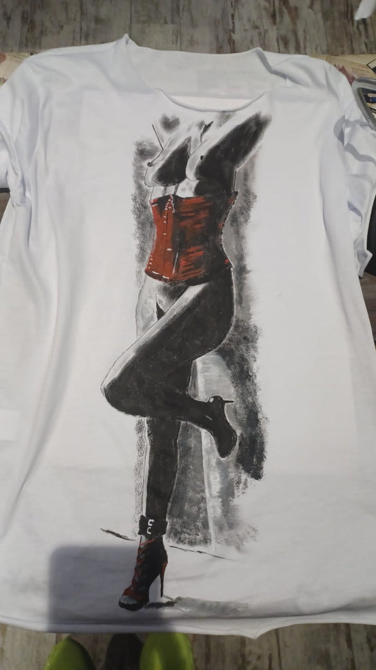 Your hand painted shirt