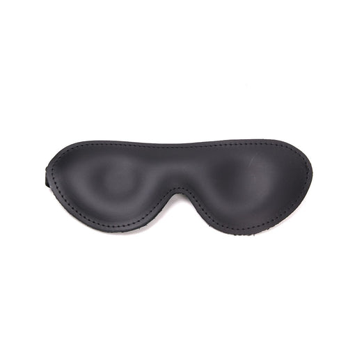 Real leather blindfold