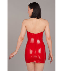 Latex Kleid Neckholder