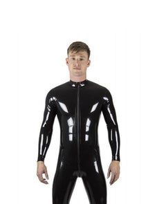 Latex suit jumpsuit