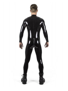 Latex suit jumpsuit