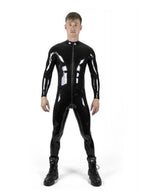 Latex suit jumpsuit