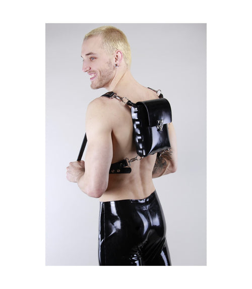 Latex Handtasche / Rucksack