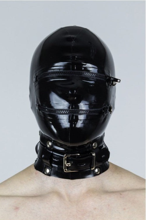 Latex mask open 