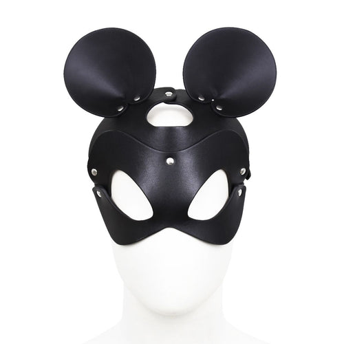 Kunstleder Maske "Maus"