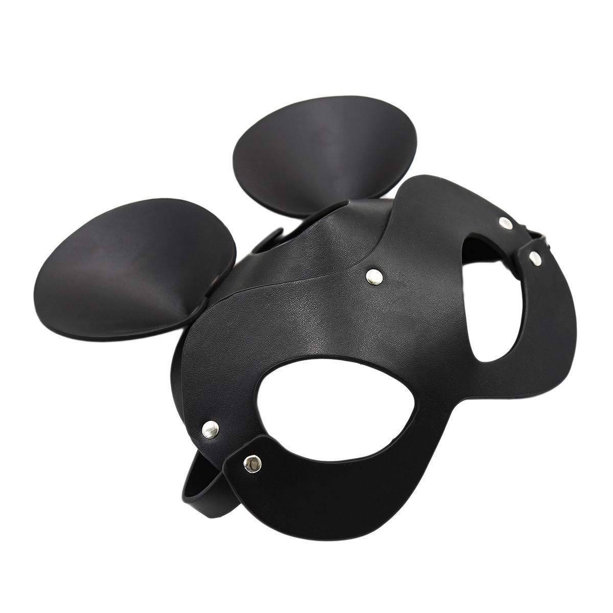 Faux leather mask “Mouse”