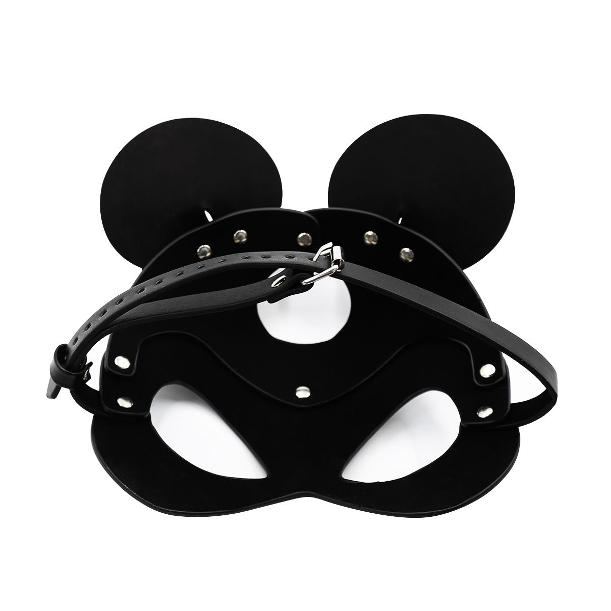 Faux leather mask “Mouse”