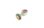 Regenbogen Plug mit Kristall - Small