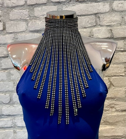 Collar V-Shape Rhinestone