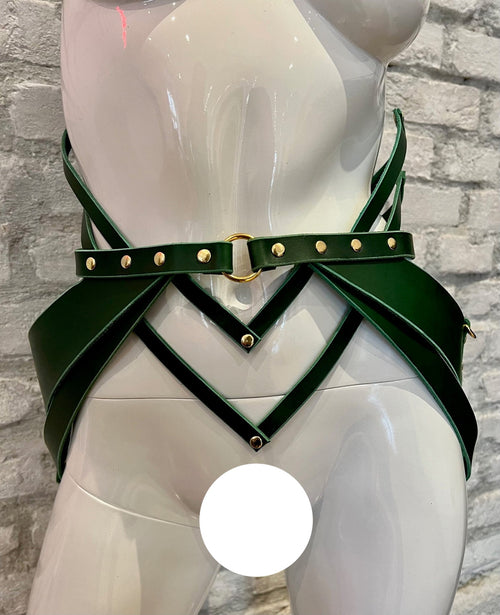 Leather Harness Belt / Various Colors